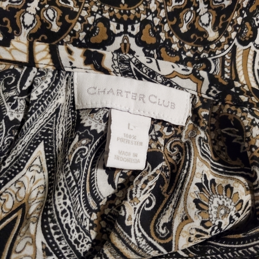 Charter Club Blouse size Large - Picture 5 of 7